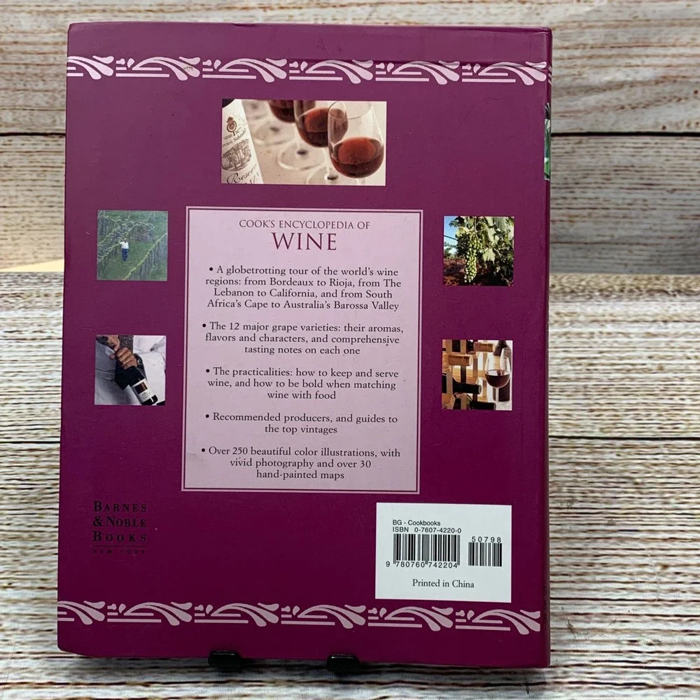 Cooks Encyclopedia of Wine by Stuart‎ Walton Hardcover Barnes Noble Books 2005